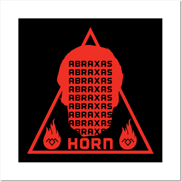 Abraxas Horn Fire Logo Wall Art by ATCWhitney